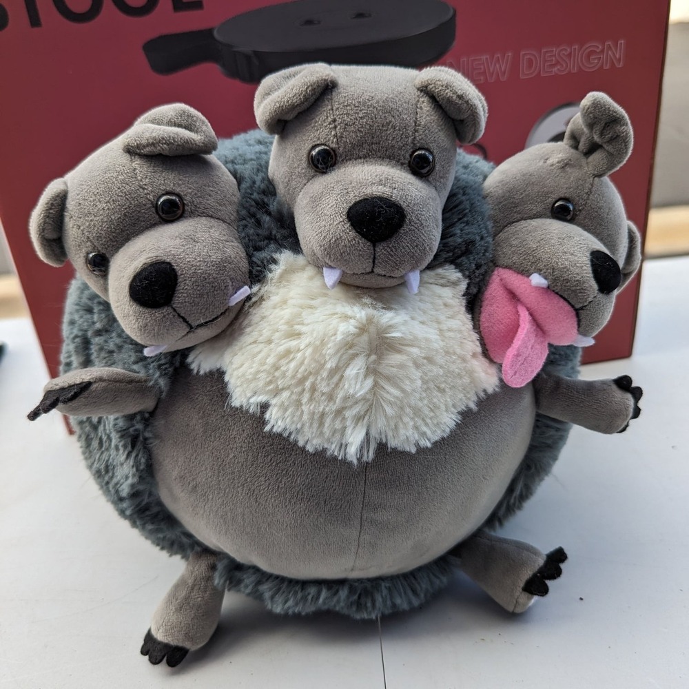 Squishable‎ Cerberus Three Headed Dog 9"